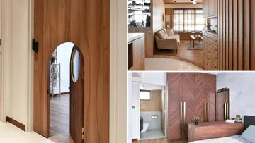Japandi elements and modern ryokan vibes in this 4-room BTO flat