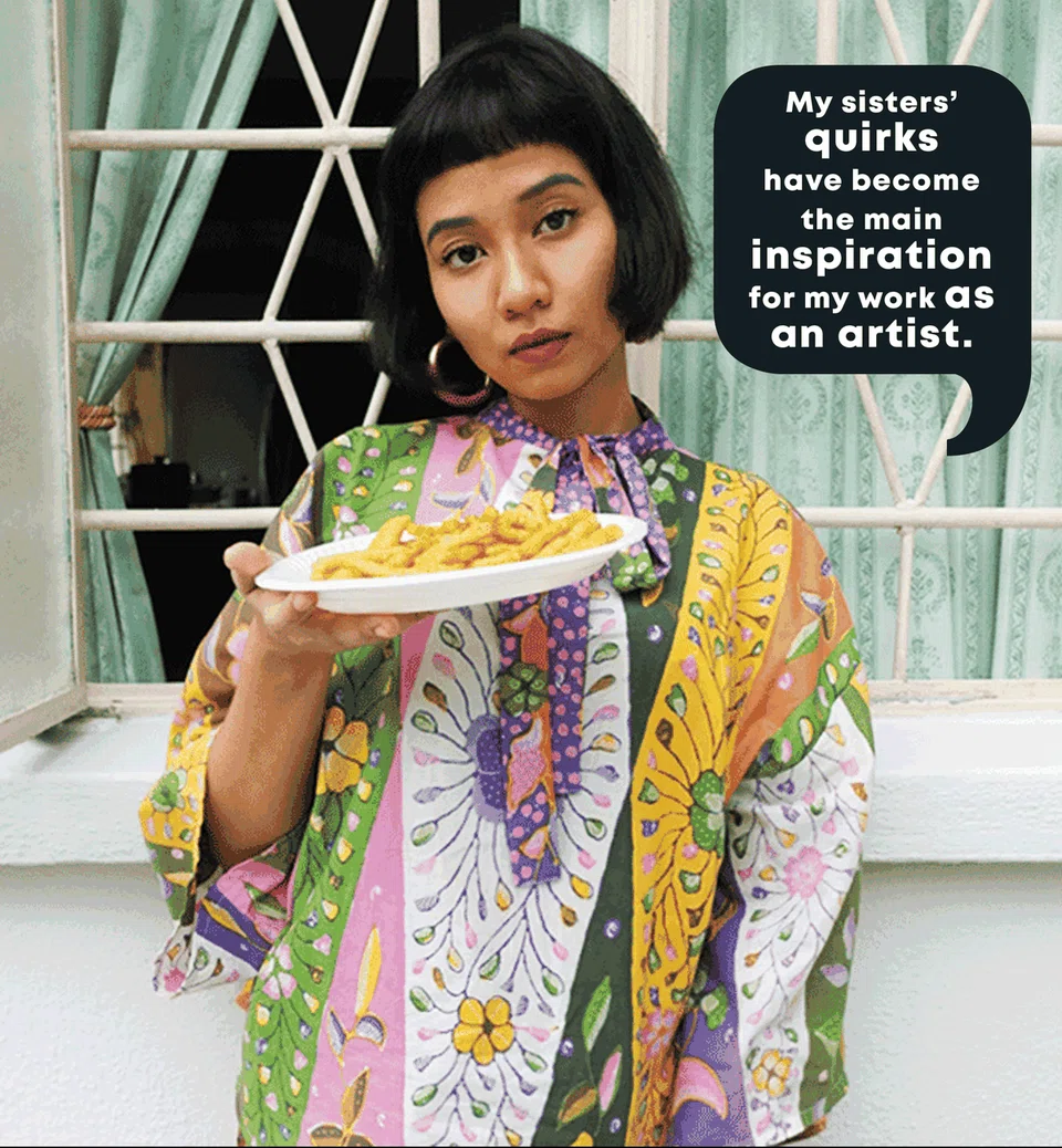 #HerWorldHerStory: Singapore artist created art inspired by her sisters with special needs