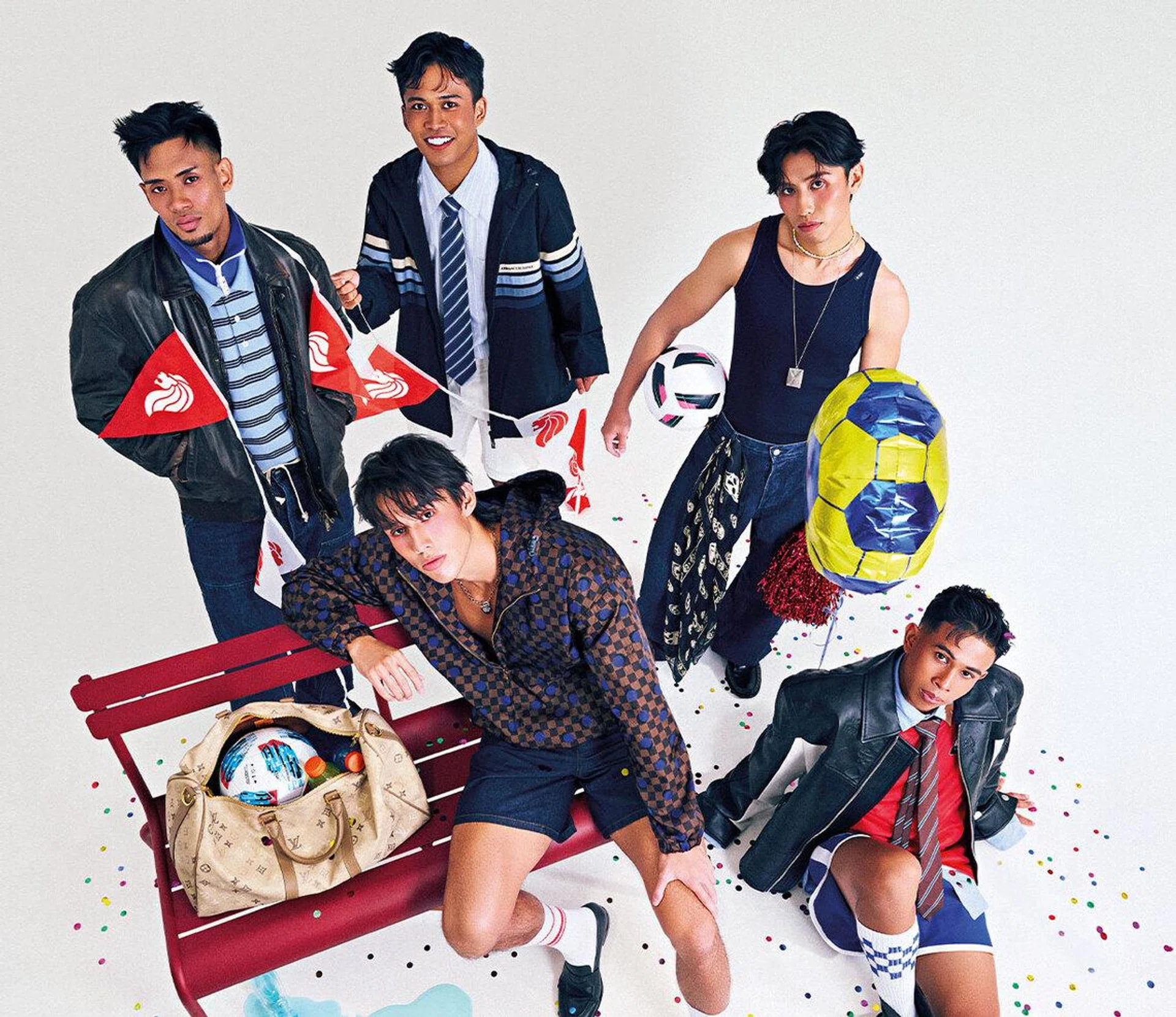 Singapore National Football Team Hami Syahin Jacob Mahler Shah Shahiran Glenn Kweh Farhan Zulkifli