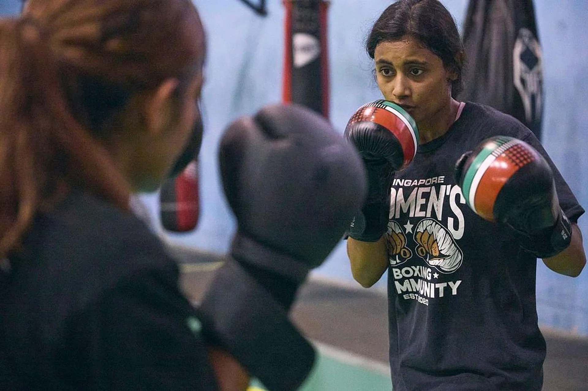 Danisha Mathialagan, Singapore boxer