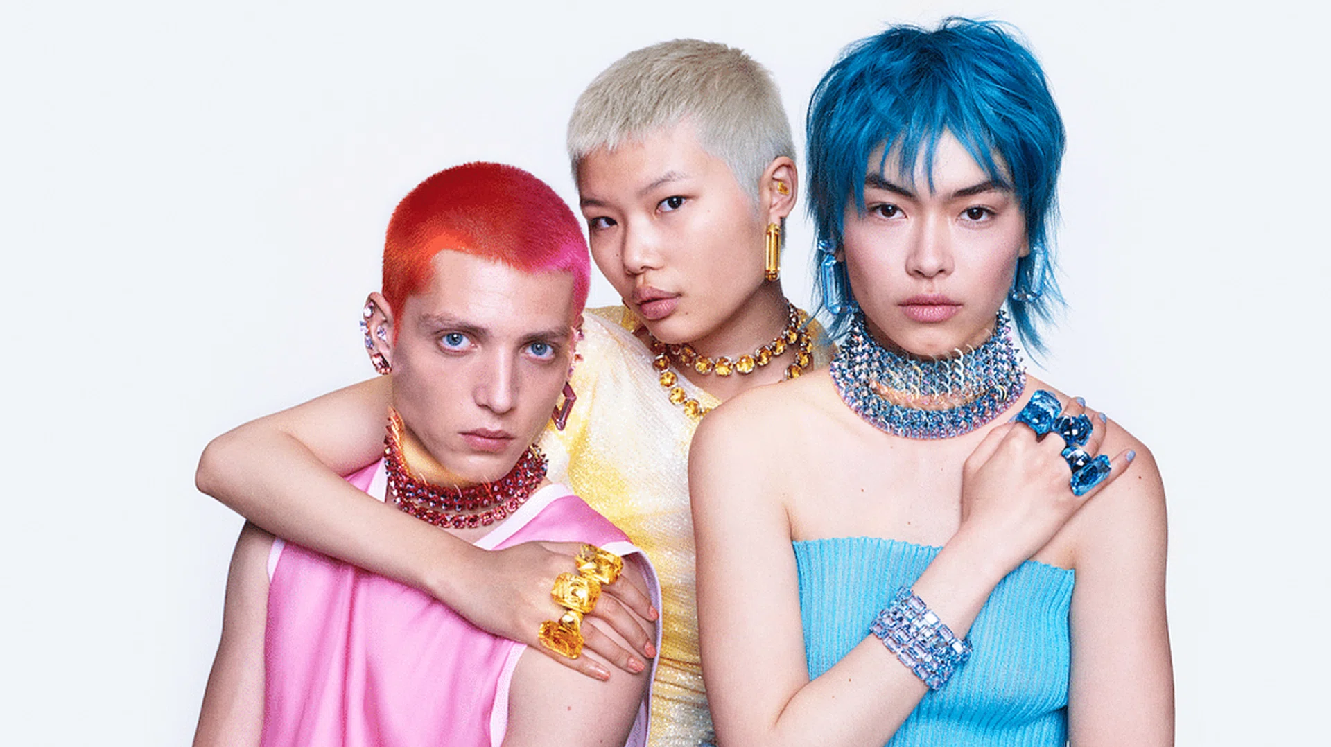 The Lucent range pairs vibrant colours with bold proportions.