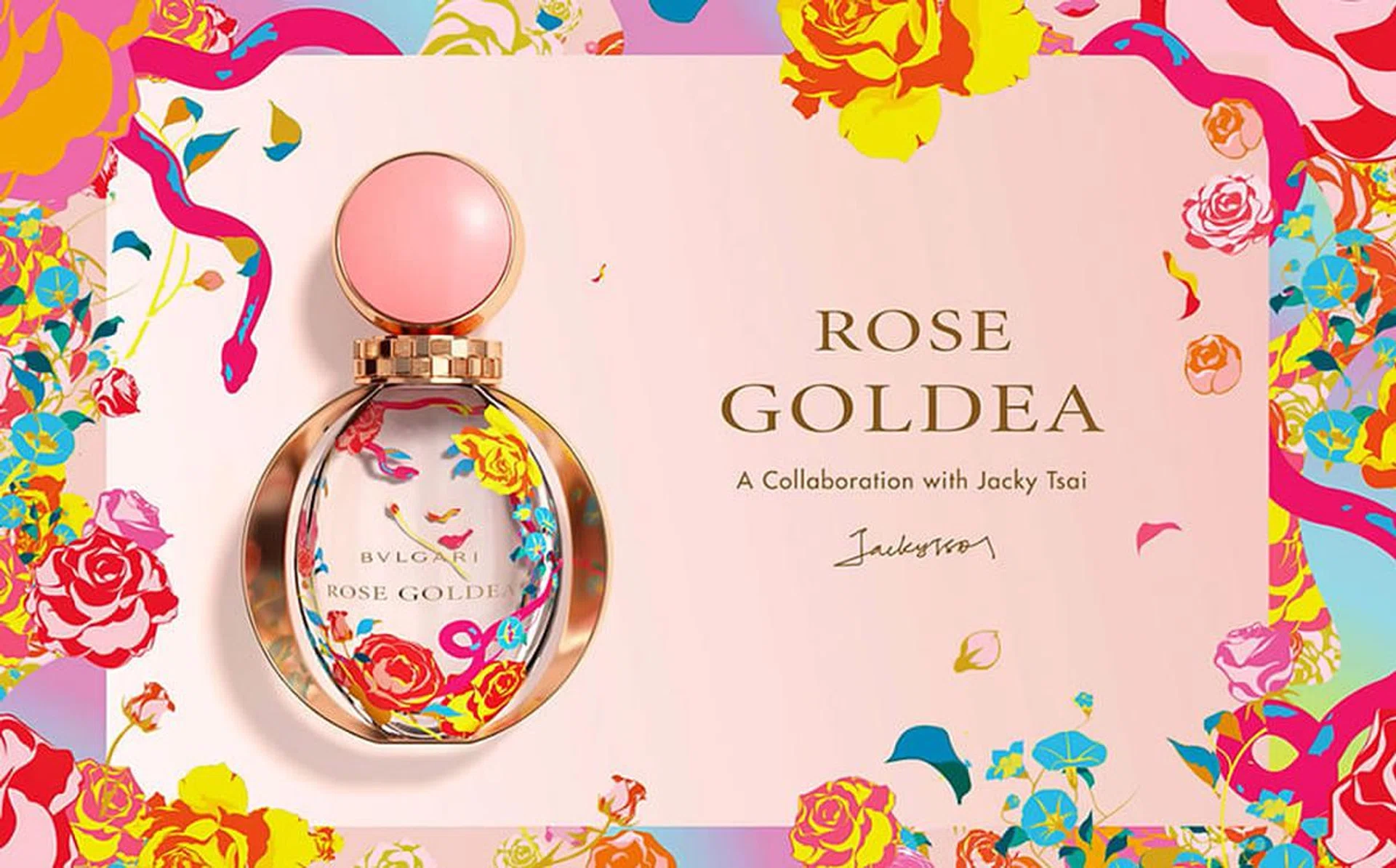 The Bvlgari Rose Goldea Limited Edition fragrance 