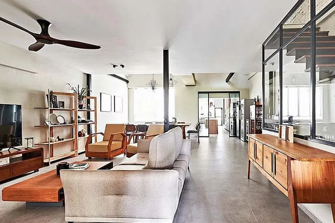 This Workers' Dorm Was Transformed Into Calming Shophouse | Her World ...
