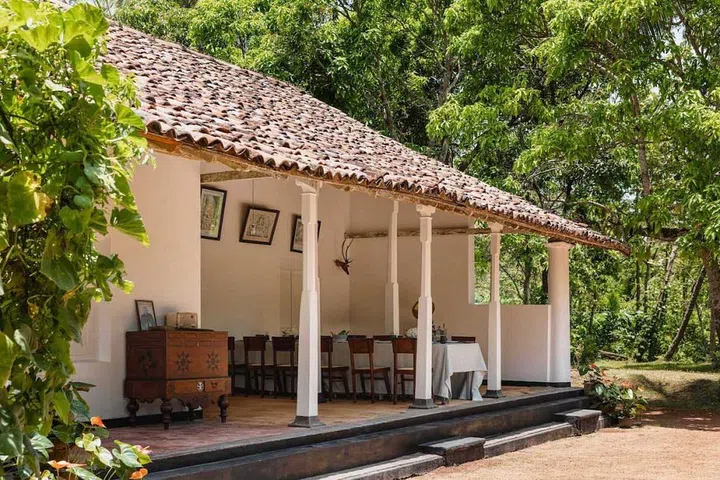 The resort’s Ayurveda colonial house where lunch is served. (Photo: ANI Sri Lanka)