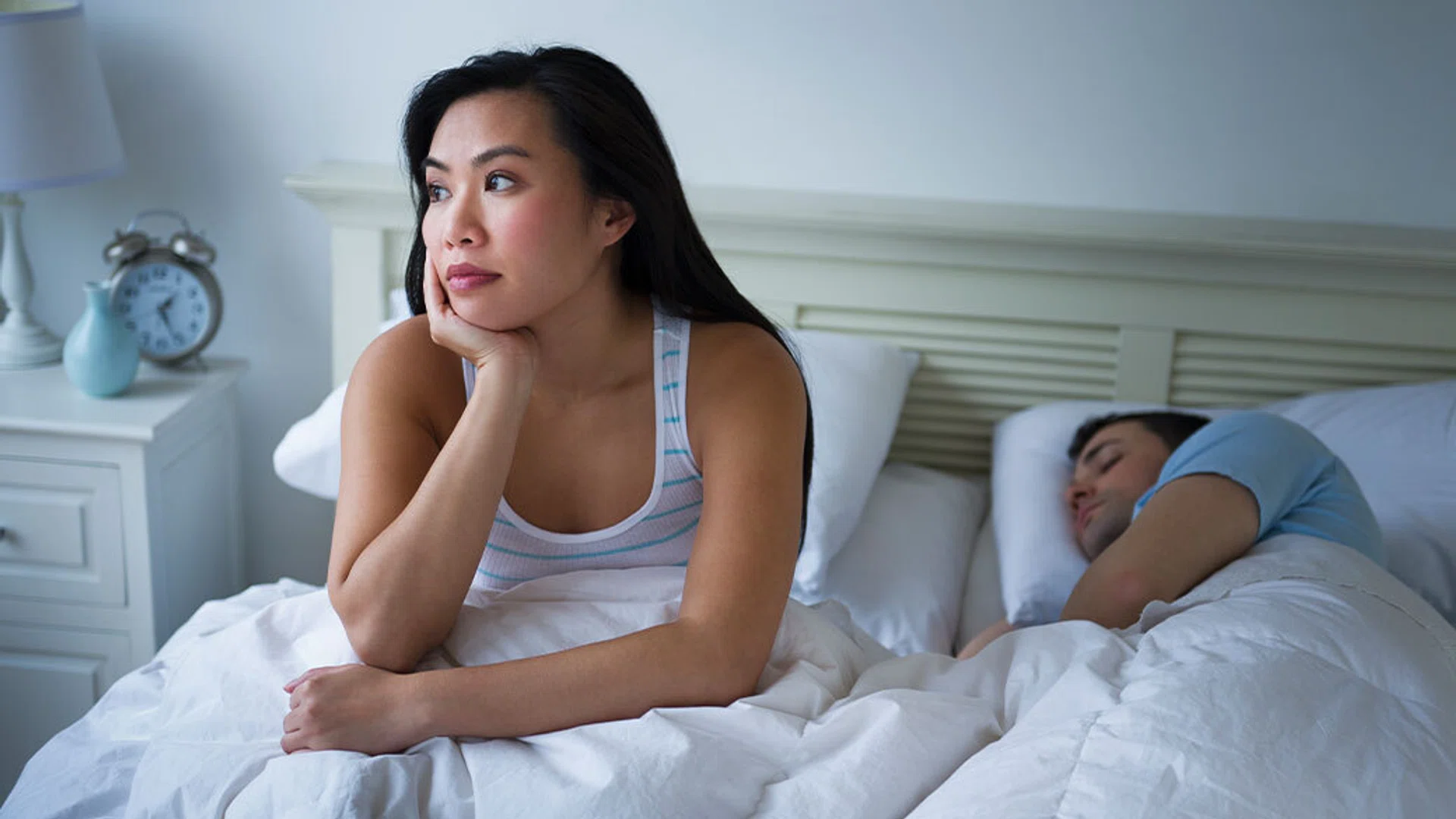 unhappy couple