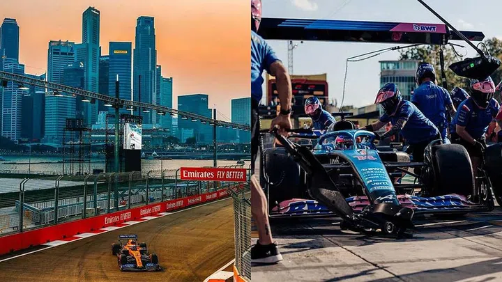 Credits: Instagram/@mclaren, @alpinef1team