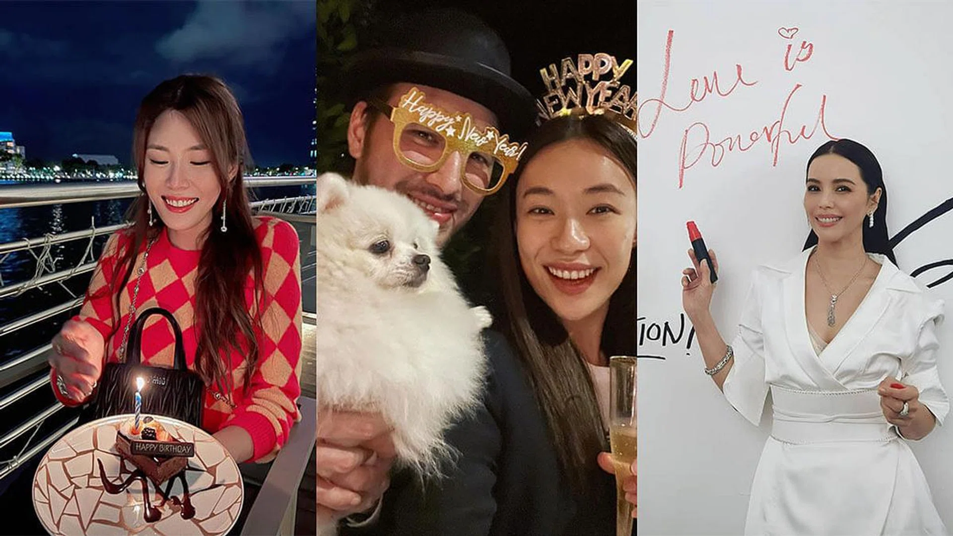 Credit: Instagram/@carriewst, @limrebecca, @zoetay10