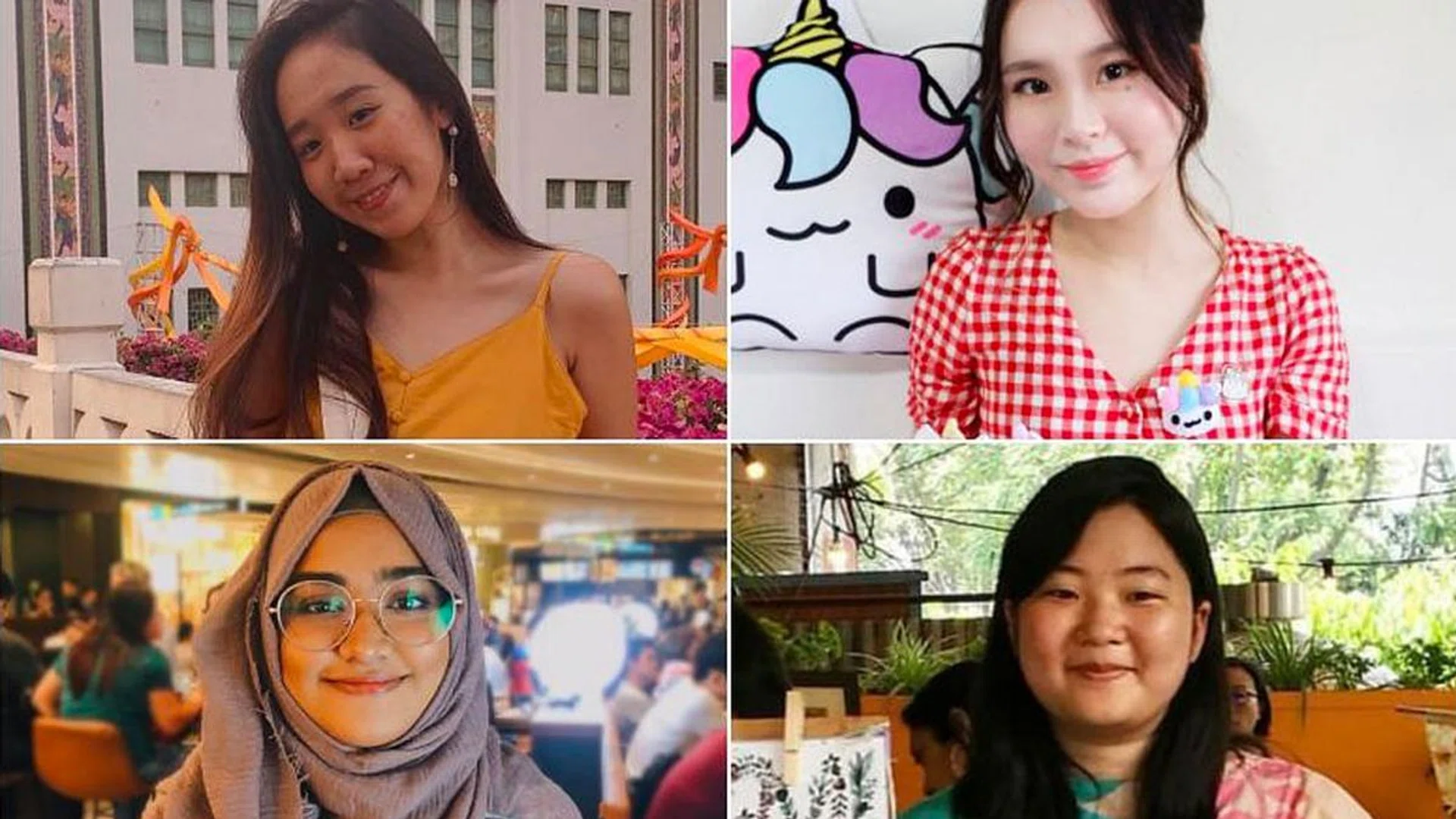 Credit: COURTESY OF KIERA SEE, COURTESY OF JEAN KUAH, COURTESY OF DORCAS TANG, COURTESY OF ZANNATUN NOOR