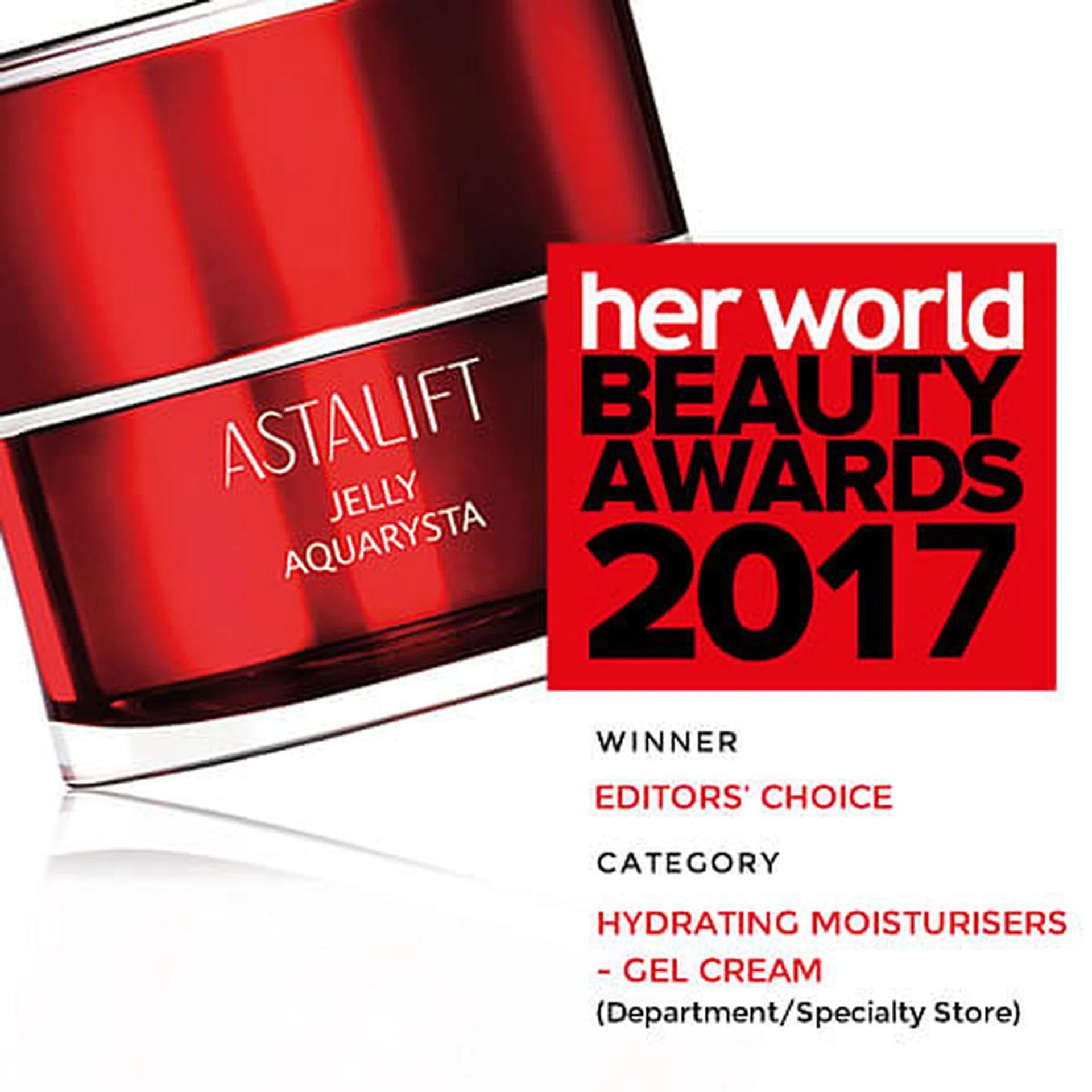 Her World Beauty Awards 2017 Winner: Astalift Jelly Aquarysta