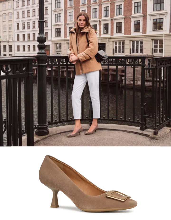 giselda r woman medium heel pumps in nude geox