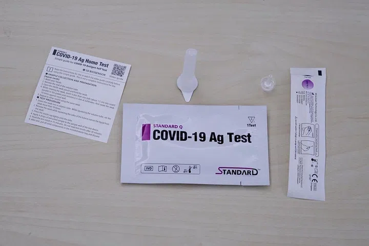SD Biosensor Standard Q COVID-19 Antigen home test.