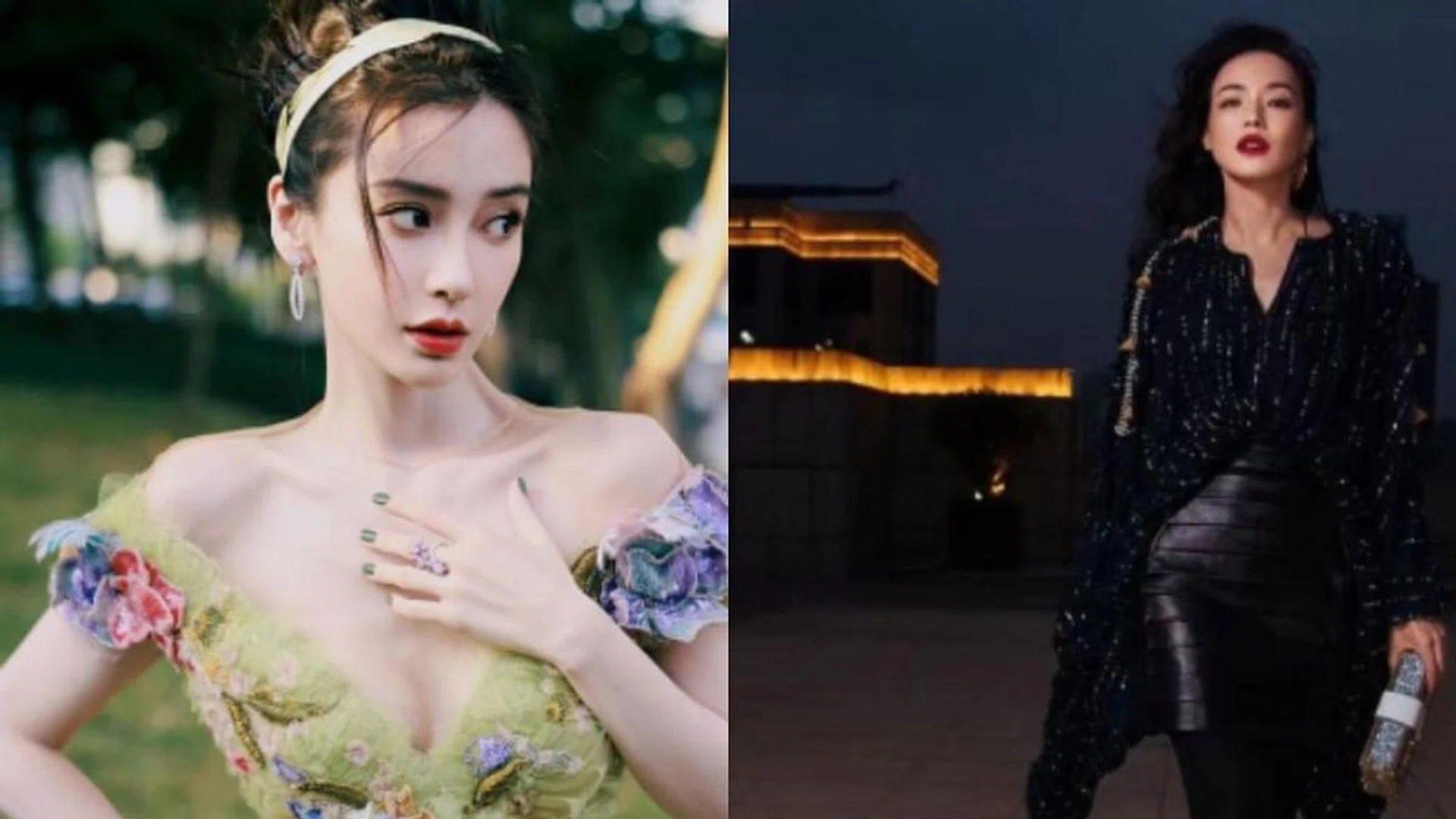 best beauty instagrams Shu Qi and Angelababy