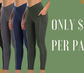 yoga pants with pockets