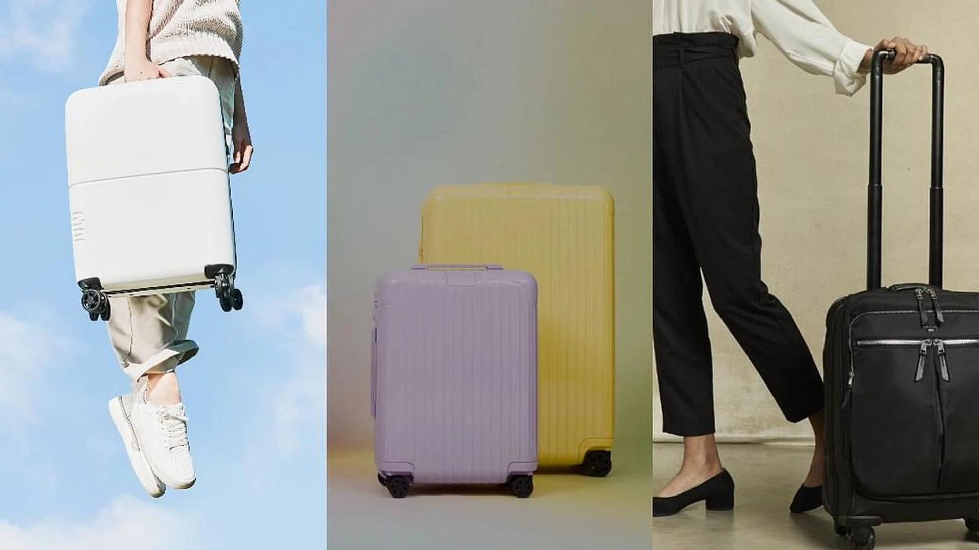 Credit: July, Rimowa, Knomo