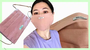 I tried making my own stylish face masks out of things I already own