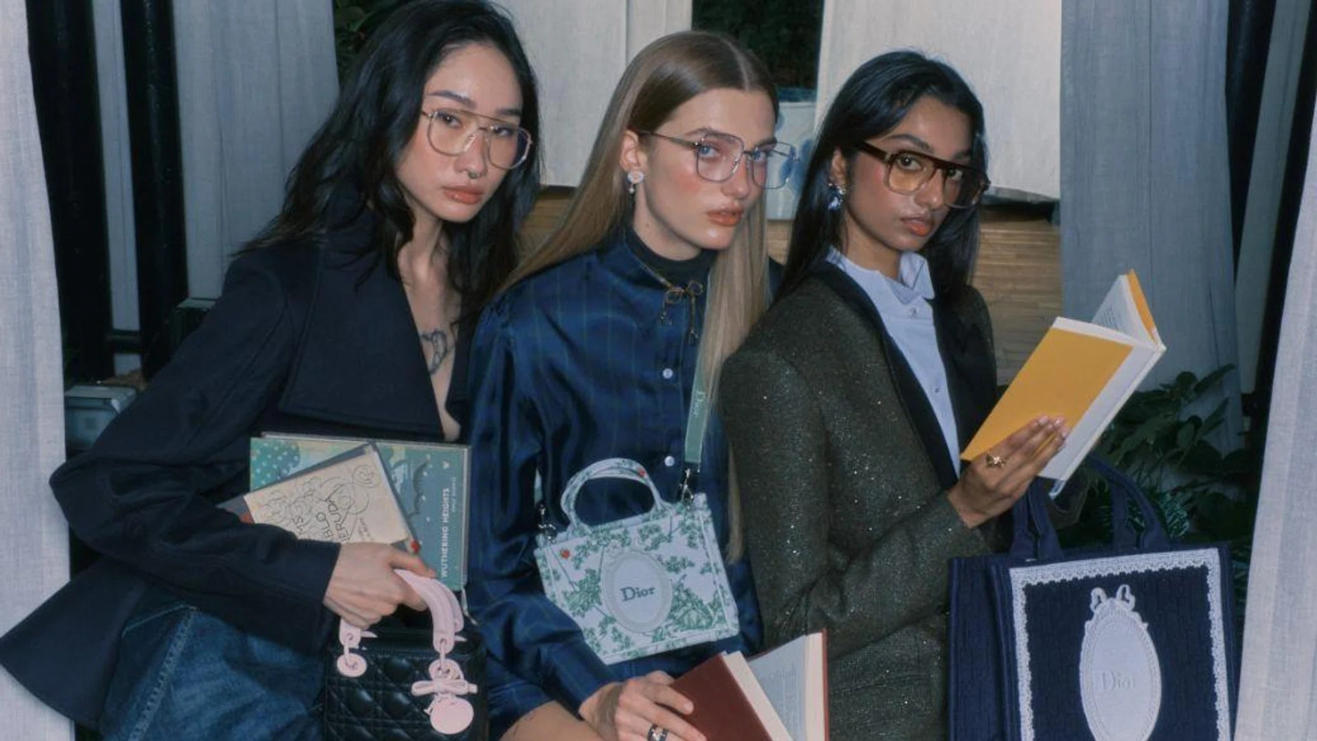 Photography: Shawn Paul Tan, Creative Direction & Styling: Lena Kamarudin, Makeup: Lasalle Lee, Hair: Grego & Zhou Aiyi, Models: Kaci (Basic Models), Delorey and Aslesha (AVE) in Dior Spring/Summer 2026 collection
