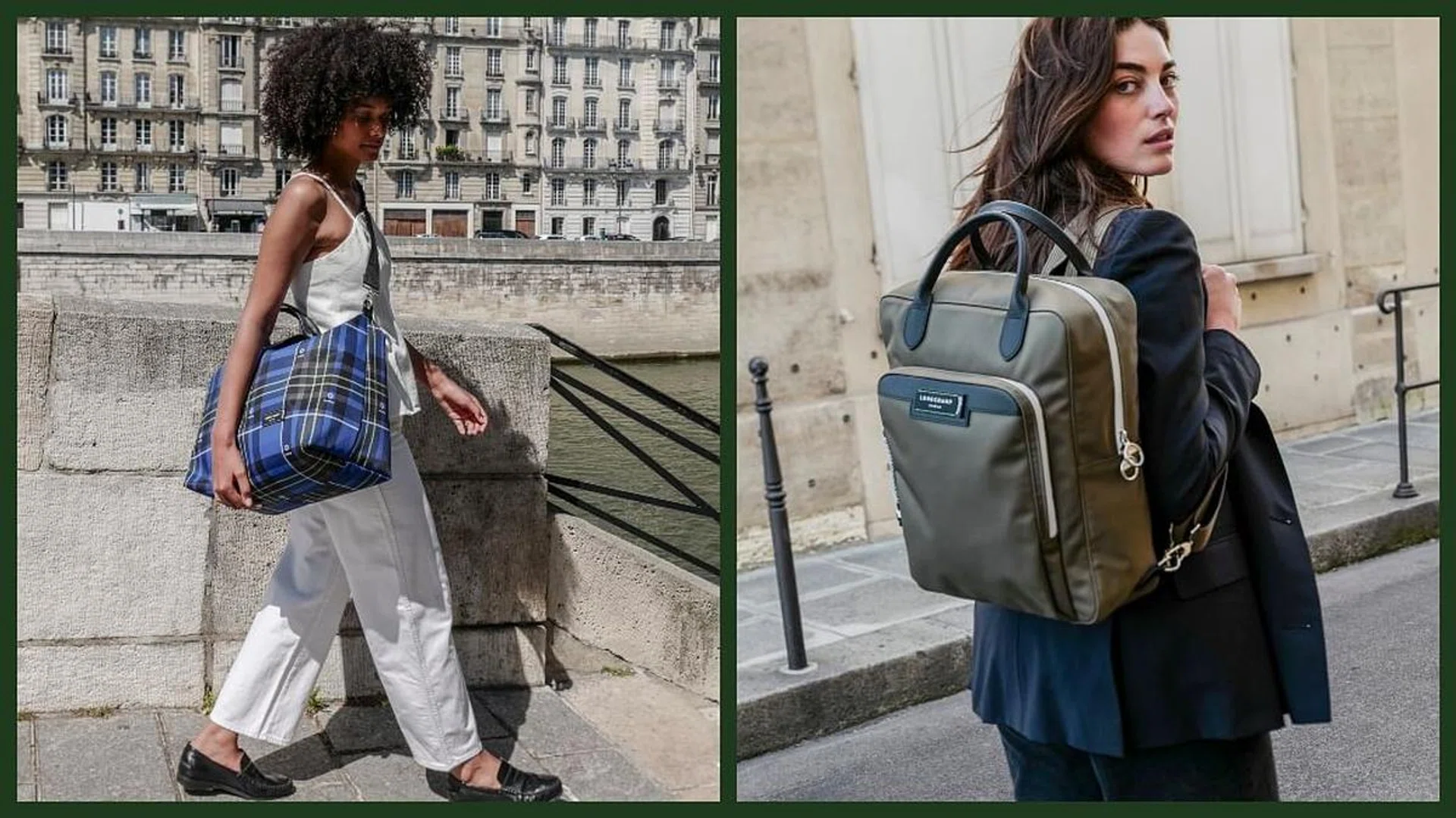 longchamp green district collection sustainable fashion