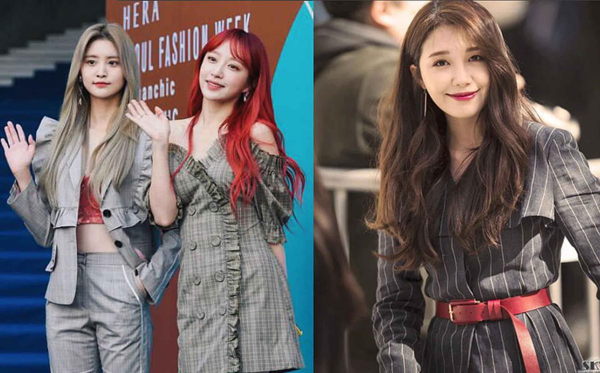 celebrities seoul fashion week