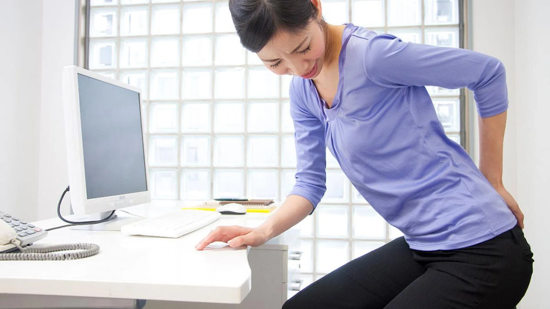 lower backaches work from home stretches exercise