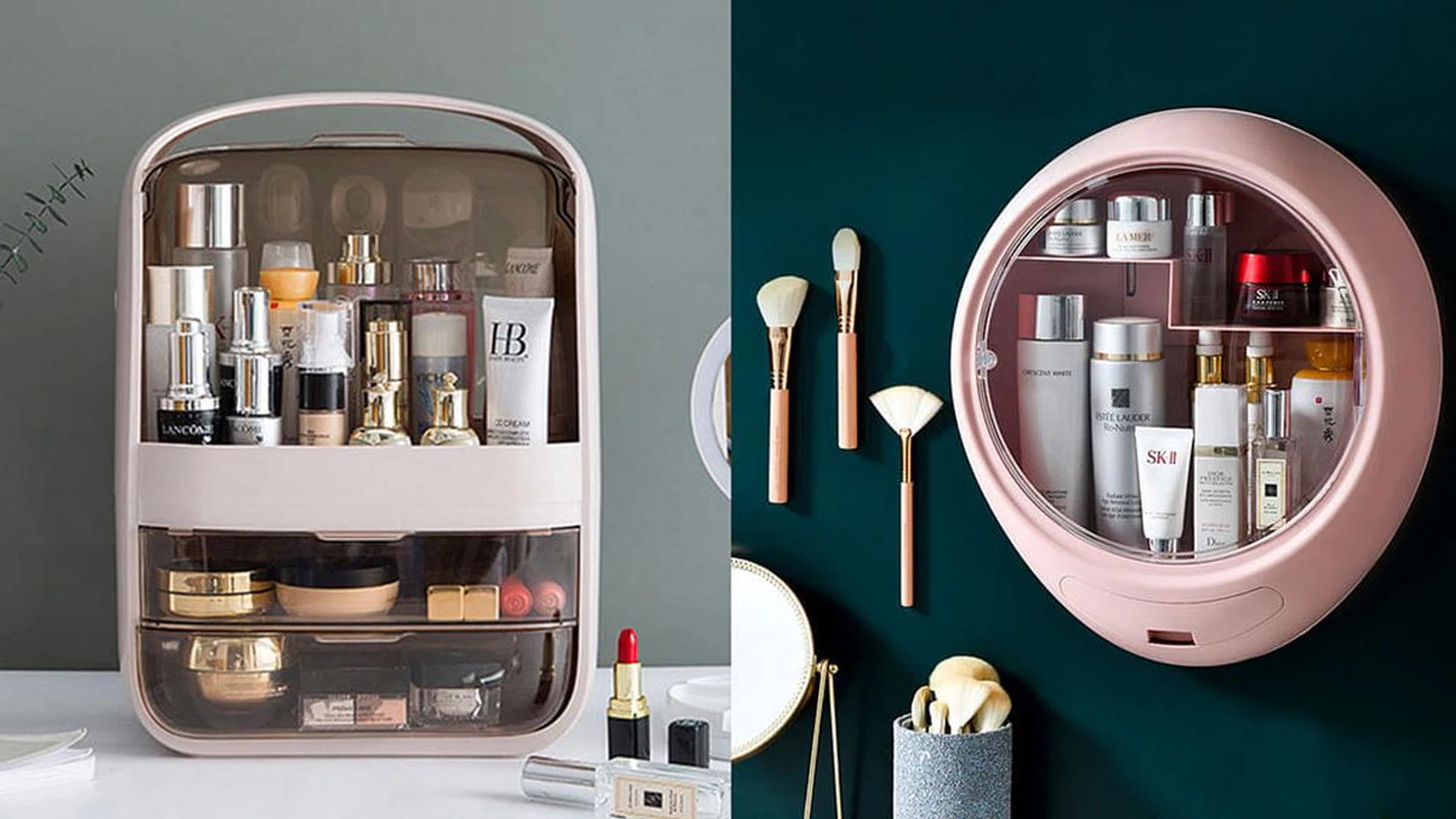 10 clear beauty organisers to keep your vanity uncluttered