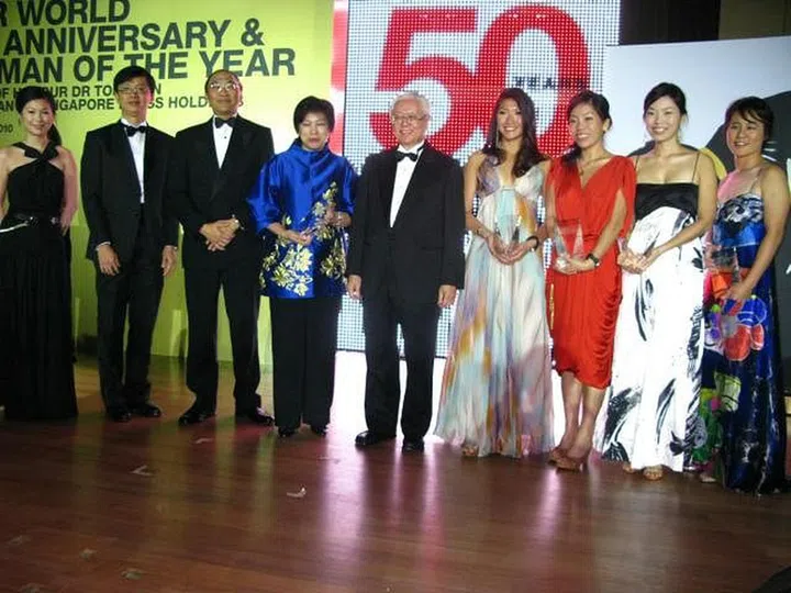 Mrs Lim Hwee Hua Honoured At Her World's 50th Anniversary And Woman Of ...