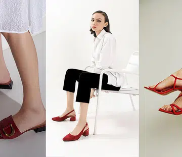 red shoes cny