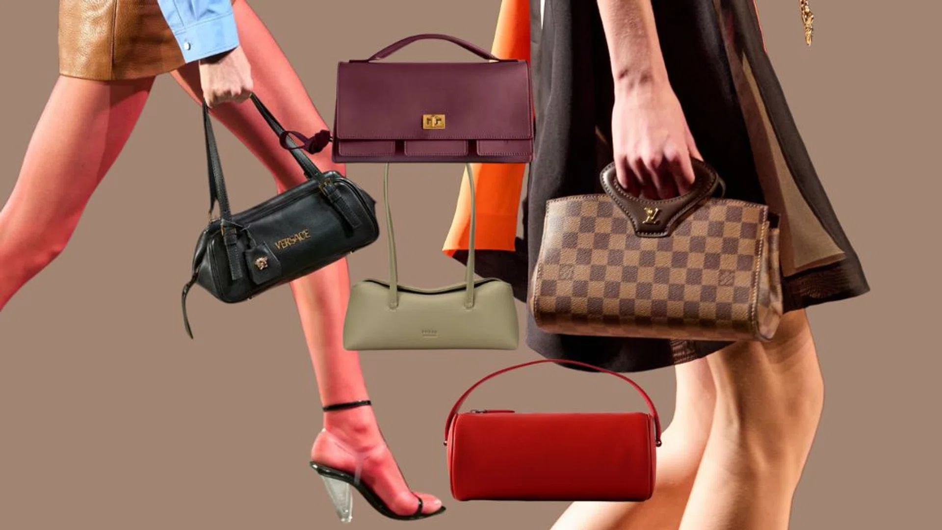 Runway credits: Versace Spring/Summer 2025 & Louis Vuitton Spring/Summer 2025