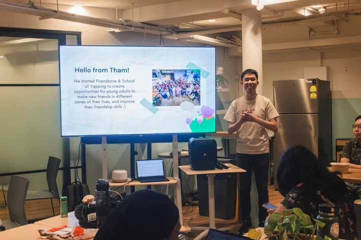 Friendzone co-founder Tham Jun Han said the workshop was a response to the increasing number of young people struggling with social interaction. A 2024 survey found that young adults aged 21 to 34 reported the highest levels of social isolation and loneliness among all age groups.
