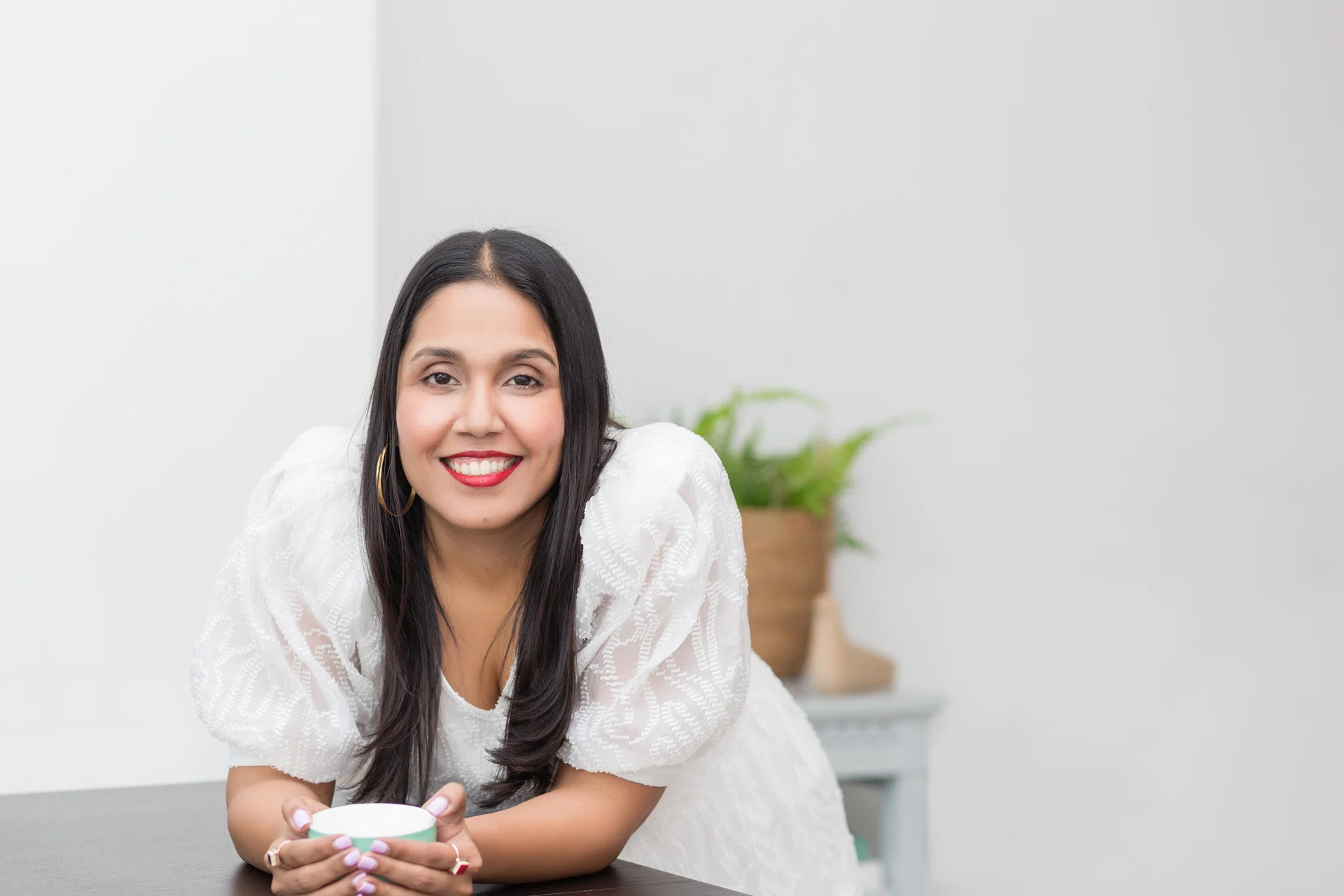 Portrait of Megha Singh, CEO of entrepreneur community Launchpad