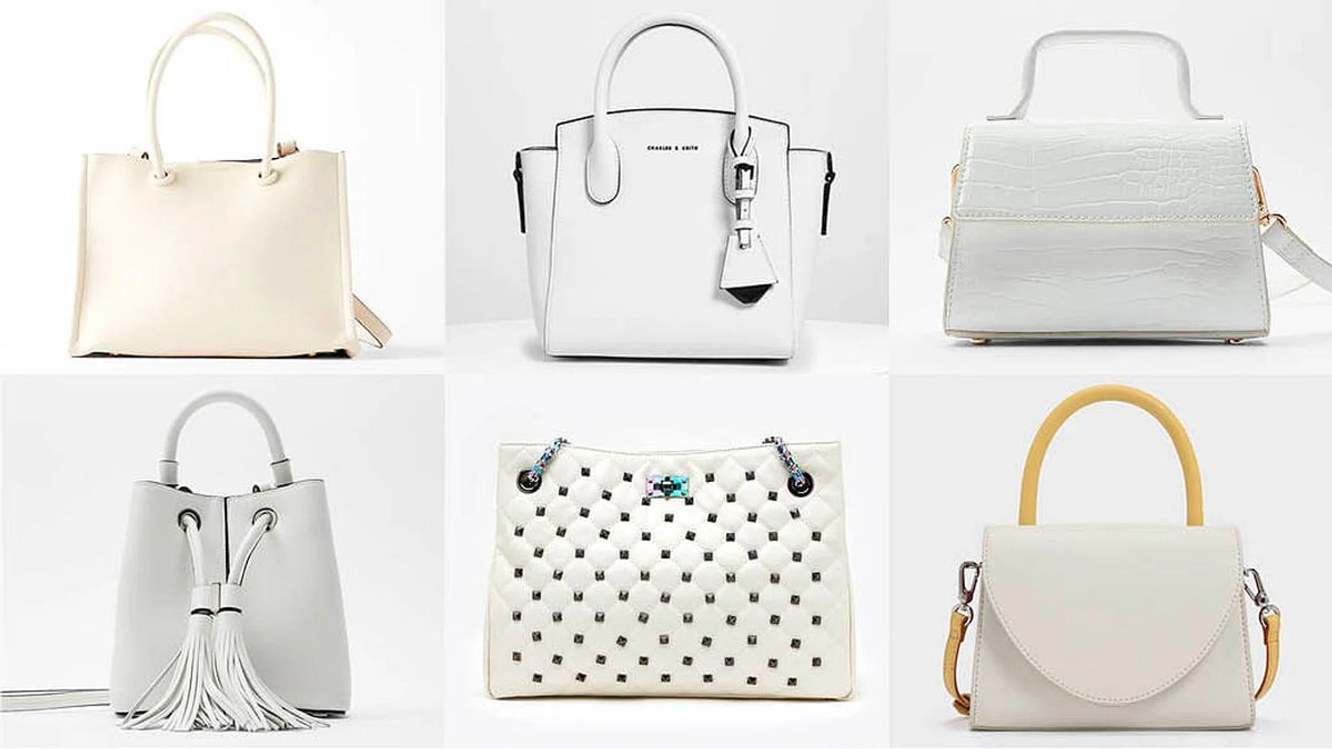 Minimalist white bags under 100 that are perfect for work and play Her World Singapore Her World Singapore