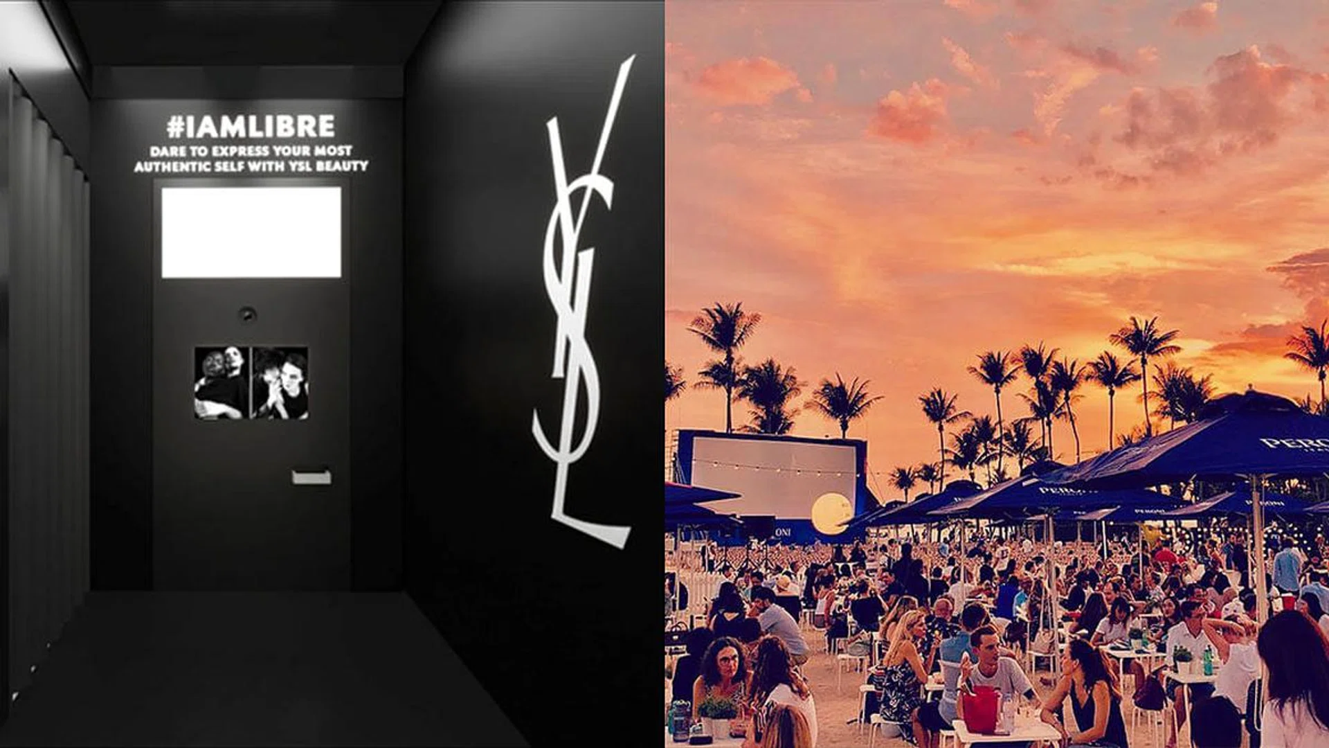 Credit: YSL Beauty, Instagram/@hendrickssunsetcinema
