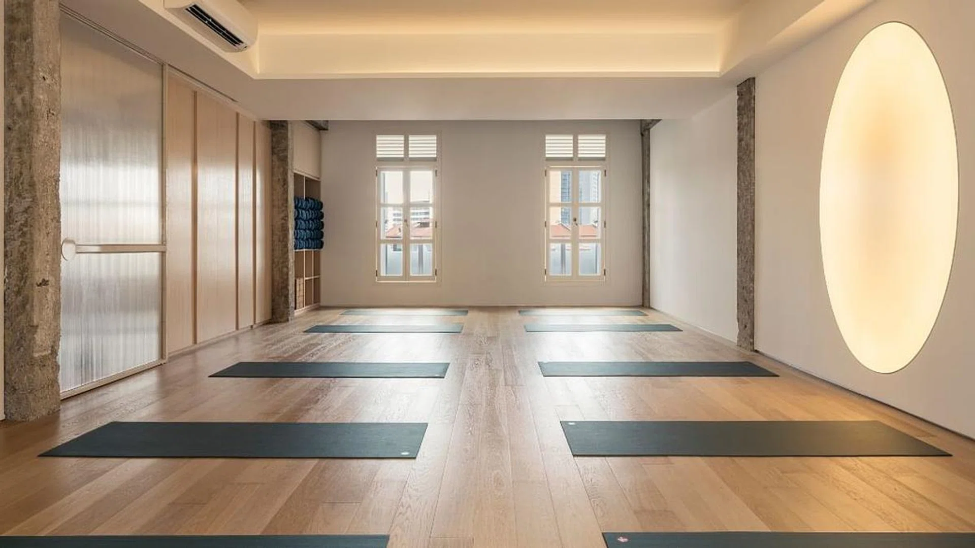 Opened in September 2021, the Trapeze Rec. Club offers fitness and wellness facilities under one roof.