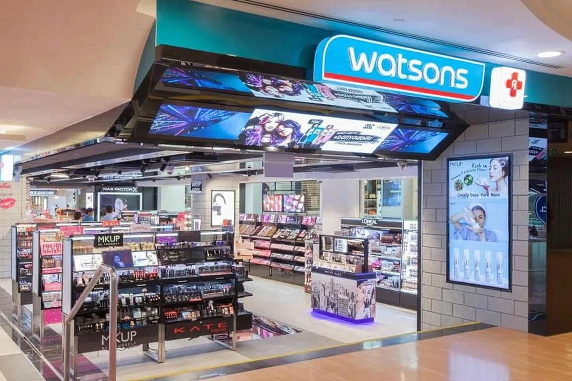 A revamped Watsons store for millennials at Bugis Junction - Her World ...
