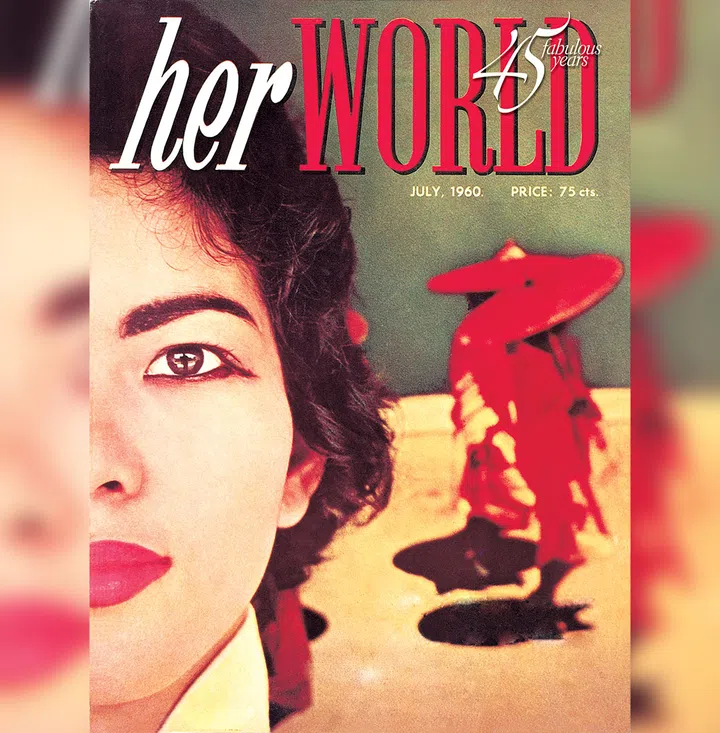 Her World 60s covers | Celebrating 65 Years: Her World covers through the decades