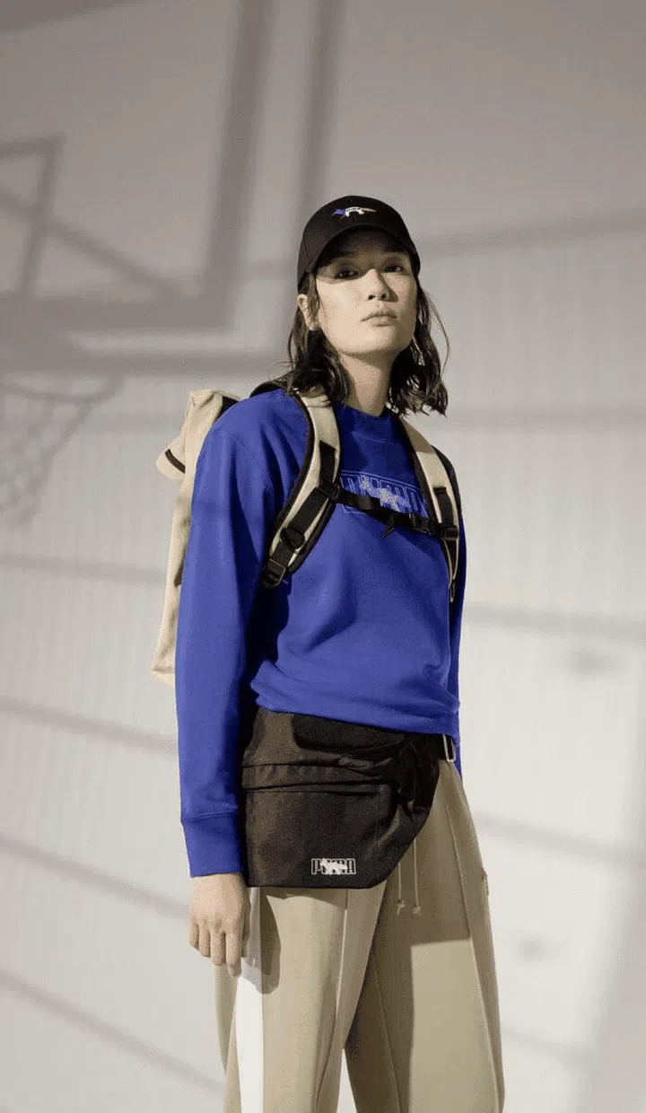 A little preppy chic in your streetwear fits. Credit: Puma