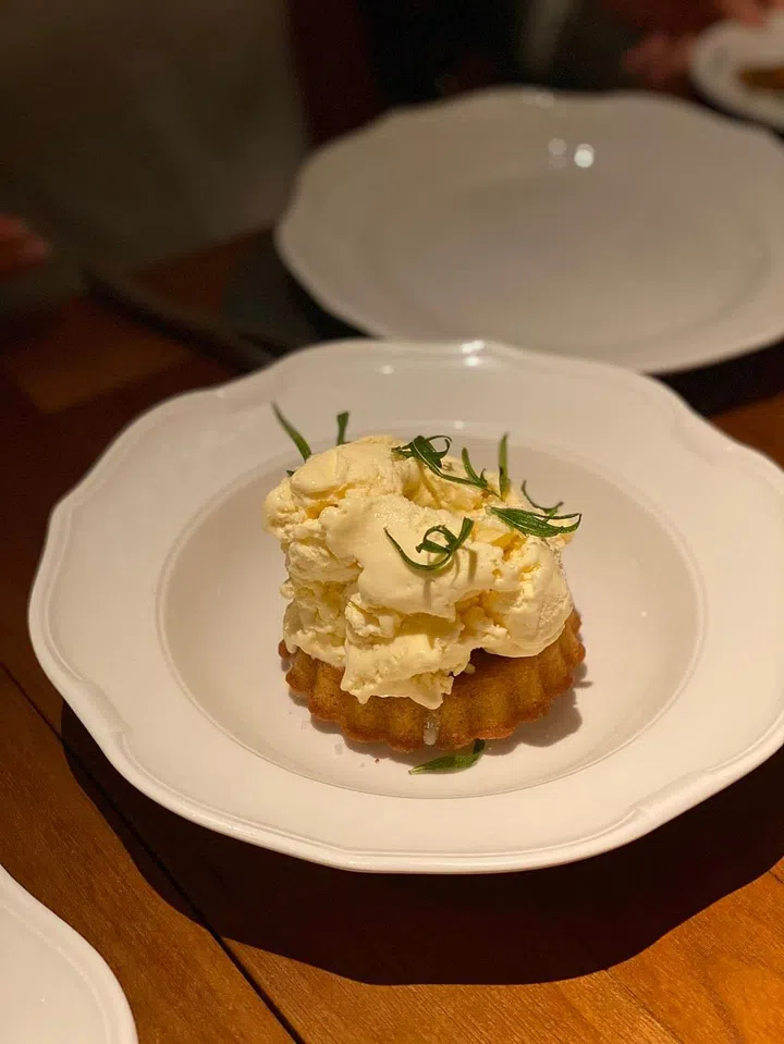 Olive oil cake. Photo: Chelsia Tan