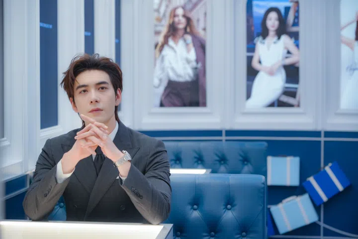 QINGDAO, CHINA - AUGUST 09: Actor Chen Xingxu attends the launch event of Longines Hydroconquest GMT collection on August 9, 2024 in Qingdao, Shandong Province of China. (Photo by VCG/VCG via Getty Images)