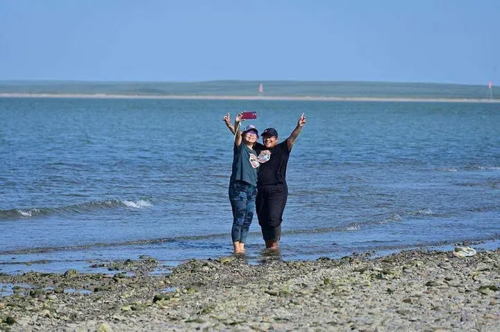 The pair left Singapore on June 18, 2022 and returned on Sept 21 this year. PHOTO: COURTESY OF MS NOOR SOEB AND MS SUSIE CHUA