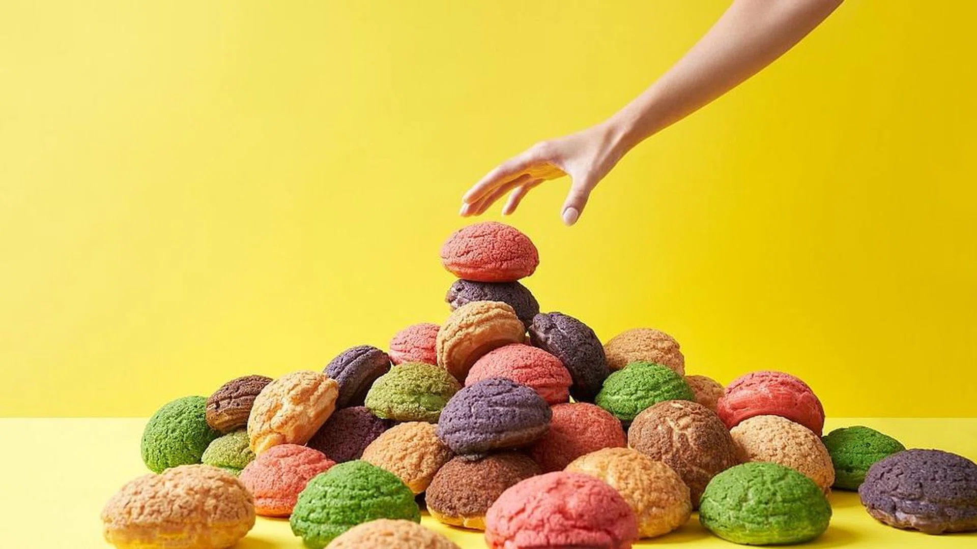 instagram worthy cream buns puffs