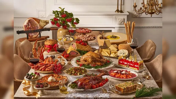 Intercontinental Singapore Christmas menu