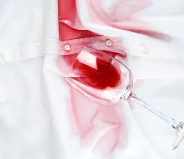 remove stain out of white shirt