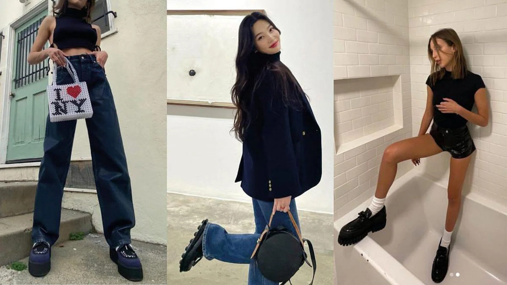 How to style loafers as seen on Red Velvet s Joy and more Her World Singapore Her World Singapore