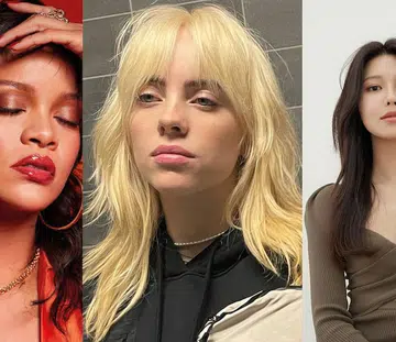 hairstyles trending tiktok celebs rihanna billie eilish choi sooyoung