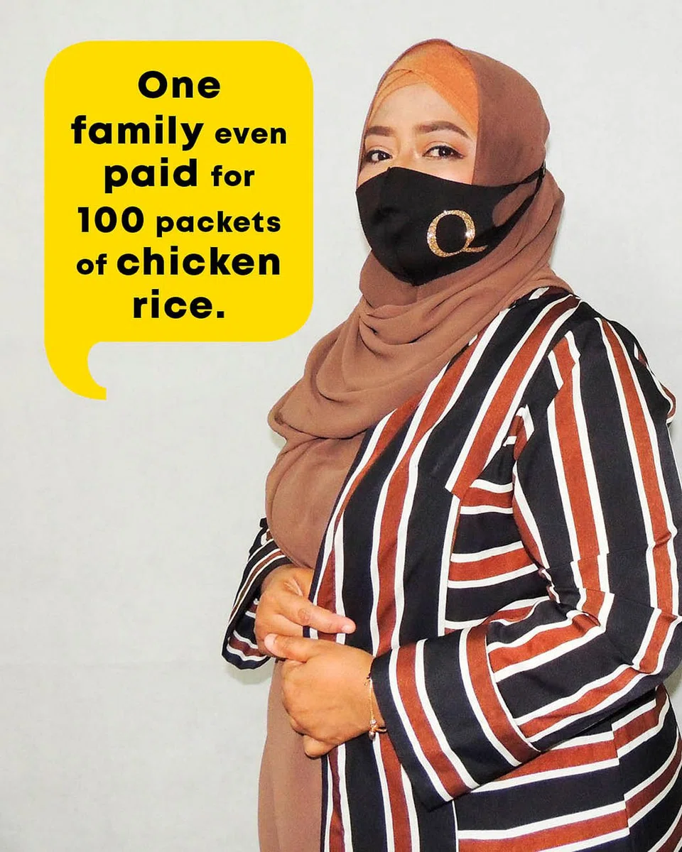 qurratu-ain-donate-food-malaysian-workers-stranded-singapore