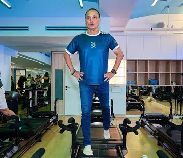 local actor host gurmit singh working out after health scare