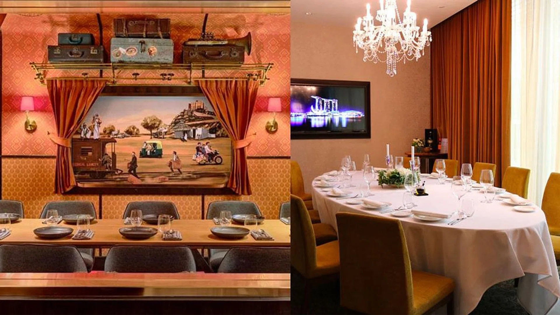 The best restaurants with private dining rooms in Singapore