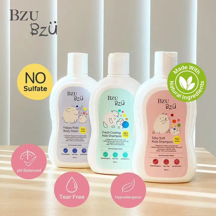 bzu bzu kids shampoo body wash