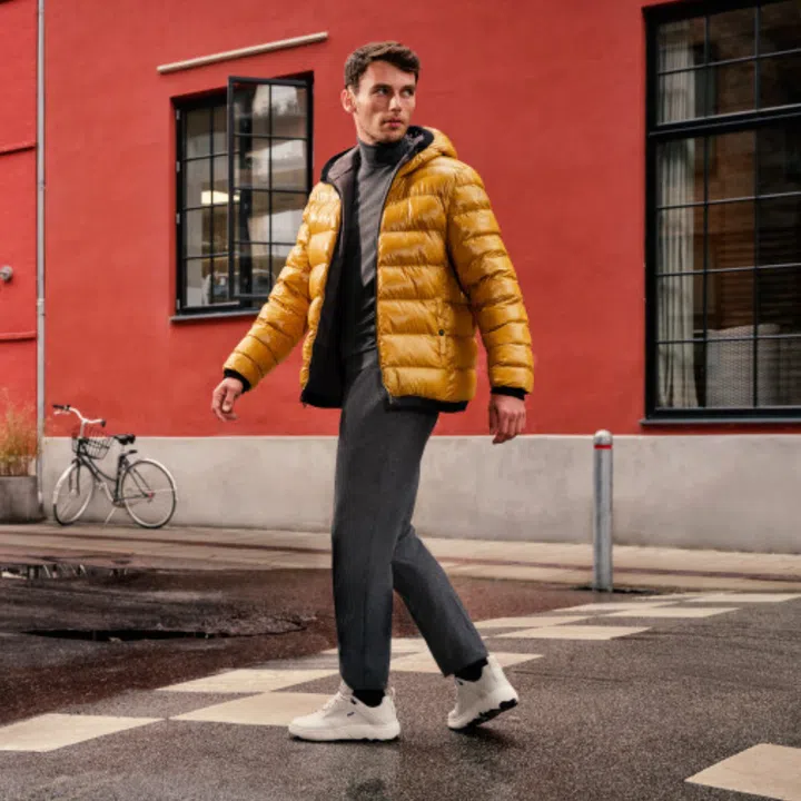 nebula+ grip abx man low top sneakers in white geox