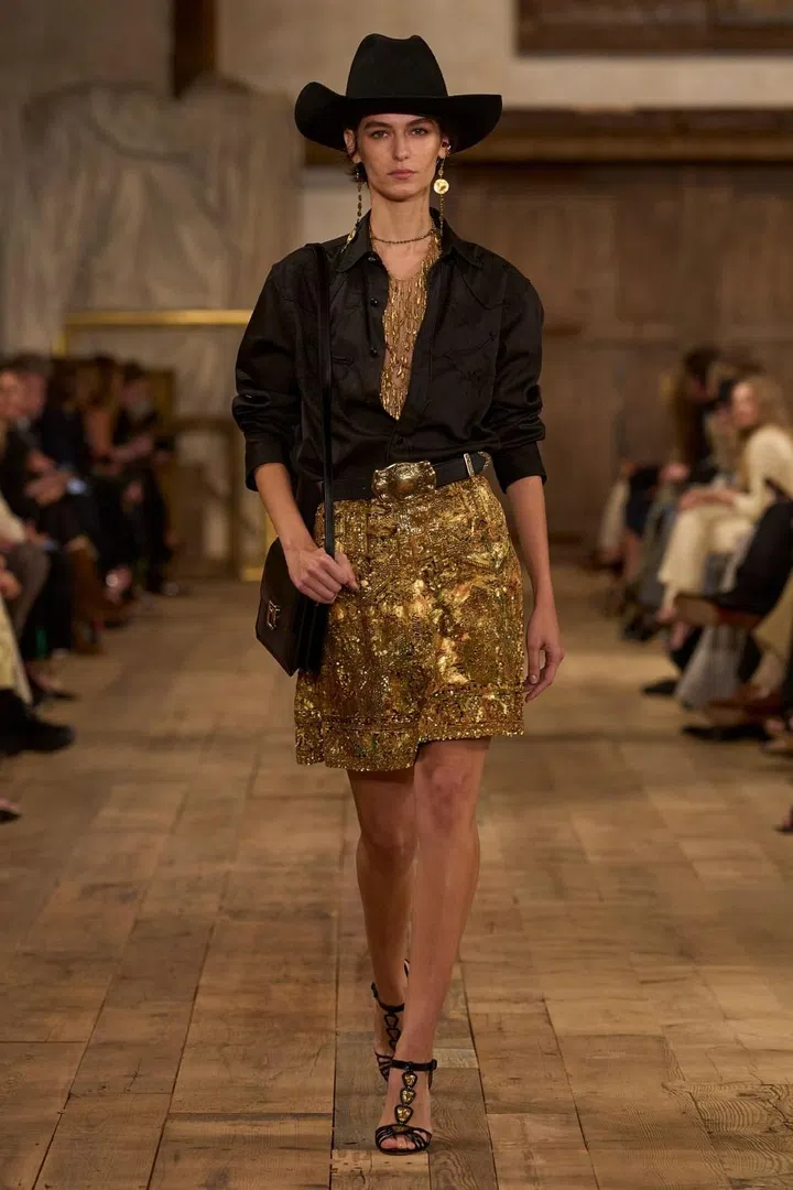 Ralph Lauren Spring Summer 2024. Credit: Showbit