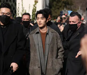 xiao zhan milan fashion week chinese actor top hottest the untamed 